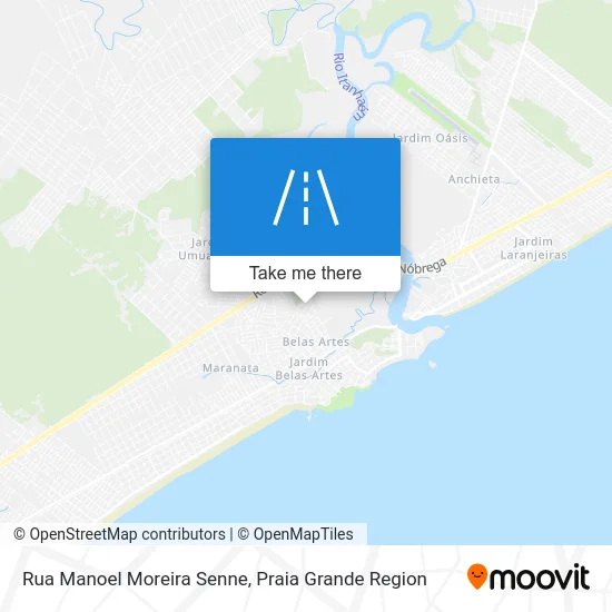 Rua Manoel Moreira Senne map