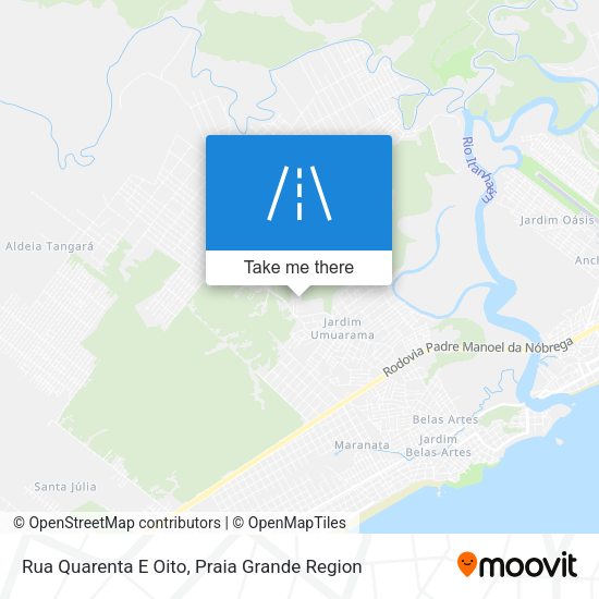 Rua Quarenta E Oito map