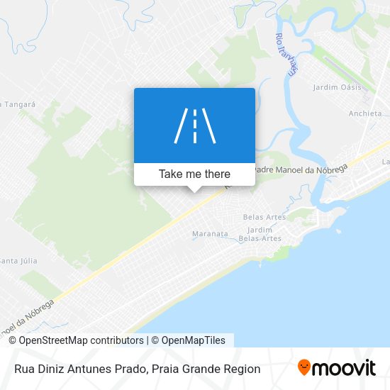 Rua Diniz Antunes Prado map