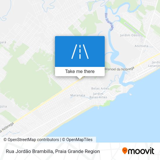 Rua Jordão Brambilla map