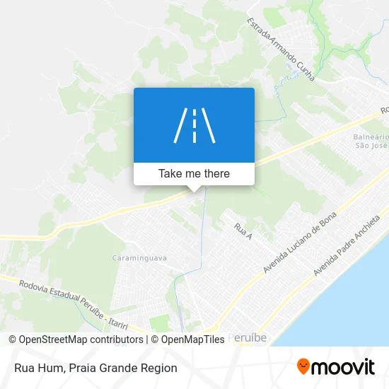 Rua Hum map