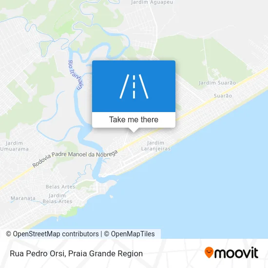 Rua Pedro Orsi map