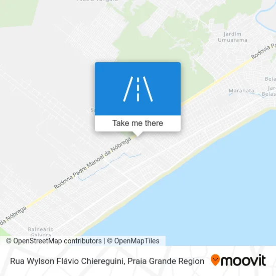Rua Wylson Flávio Chiereguini map
