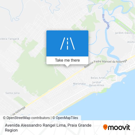 Avenida Alessandro Rangel Lima map
