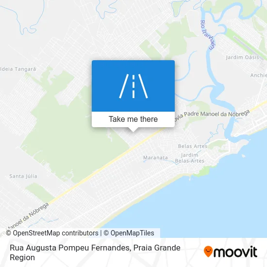 Rua Augusta Pompeu Fernandes map