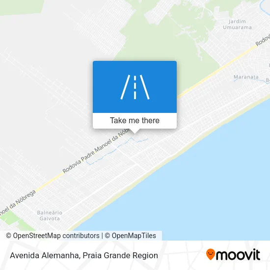 Avenida Alemanha map