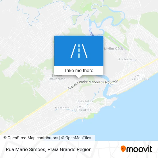 Rua Mario Simoes map