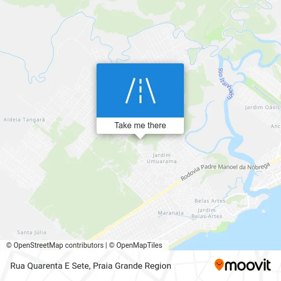 Rua Quarenta E Sete map