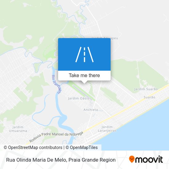 Rua Olinda Maria De Melo map