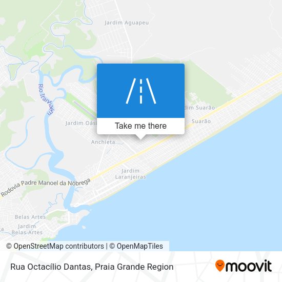 Rua Octacílio Dantas map