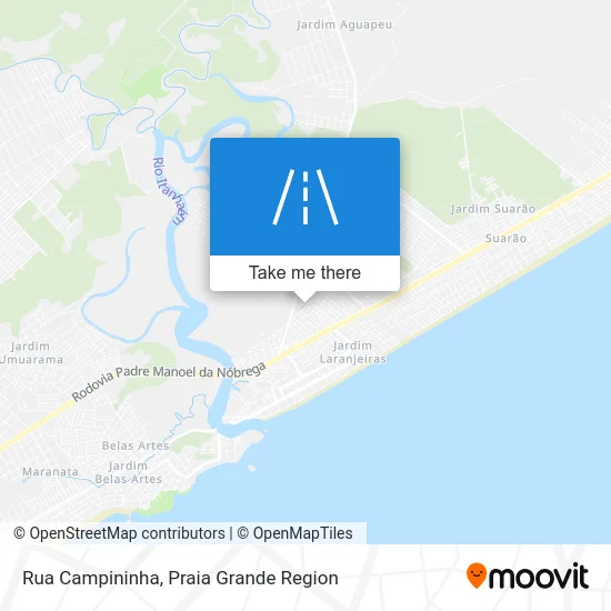 Rua Campininha map