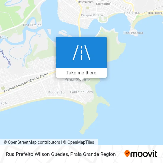 Rua Prefeito Wilson Guedes map