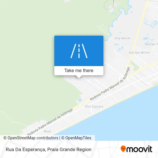 Rua Da Esperança map