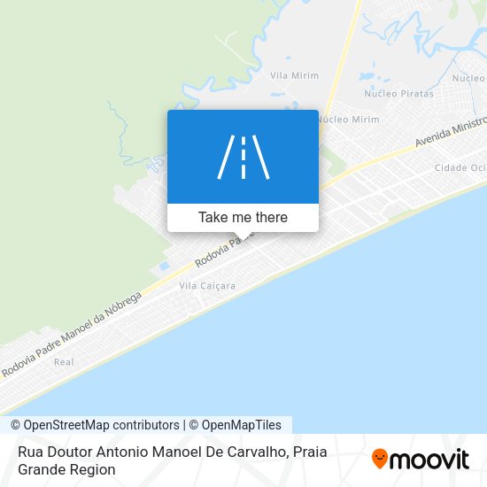 Rua Doutor Antonio Manoel De Carvalho map
