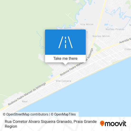 Rua Corretor Alvaro Siqueira Granado map
