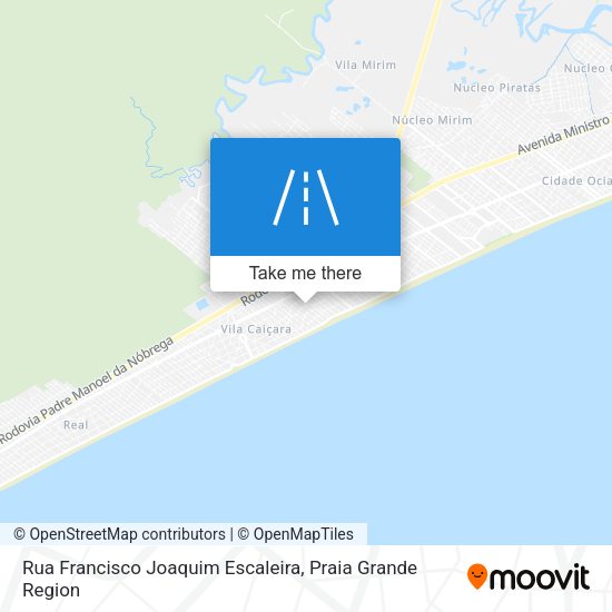 Rua Francisco Joaquim Escaleira map