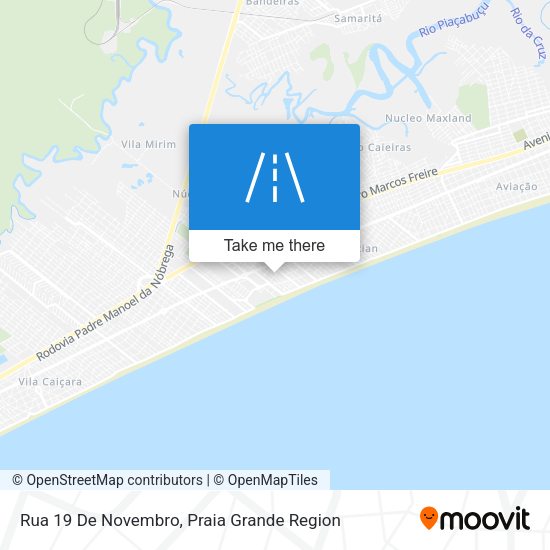Rua 19 De Novembro map