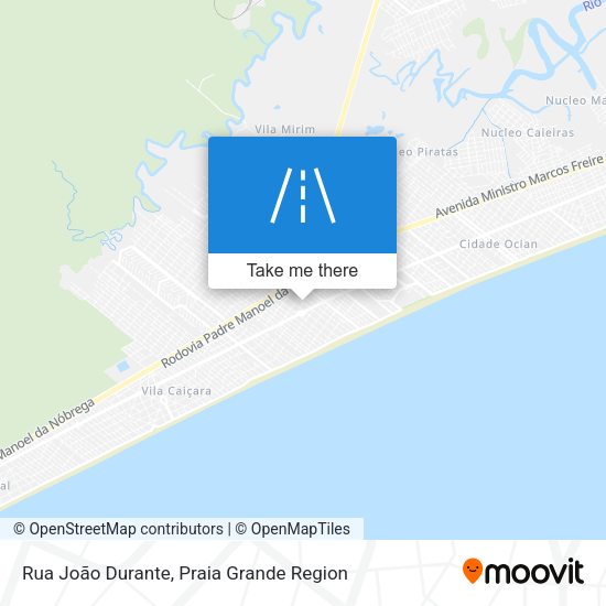 Rua João Durante map