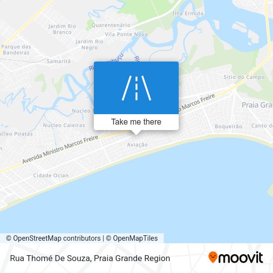 Rua Thomé De Souza map