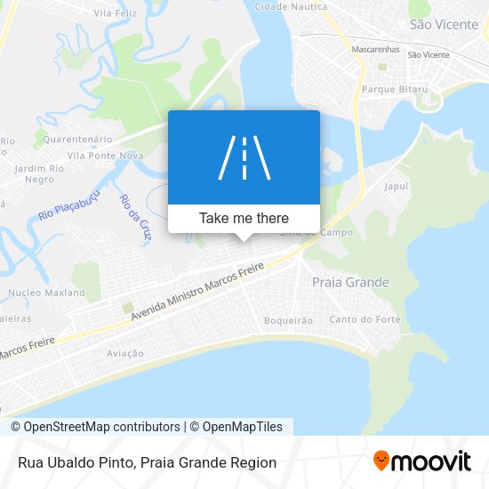 Rua Ubaldo Pinto map