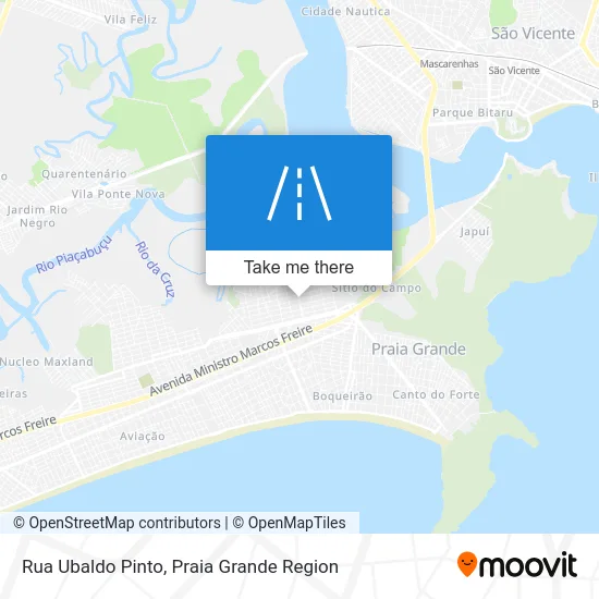 Rua Ubaldo Pinto map