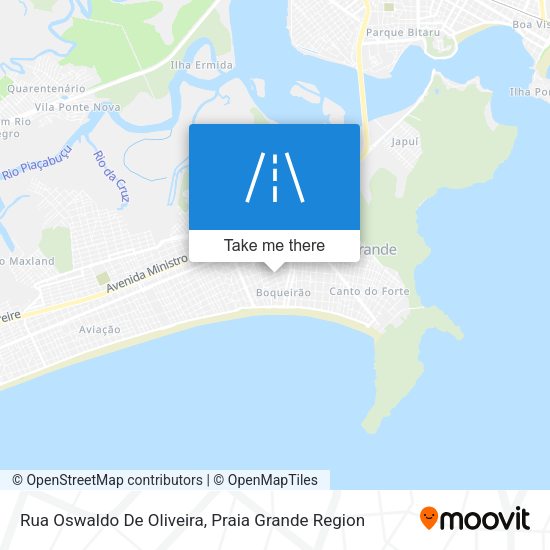 Rua Oswaldo De Oliveira map
