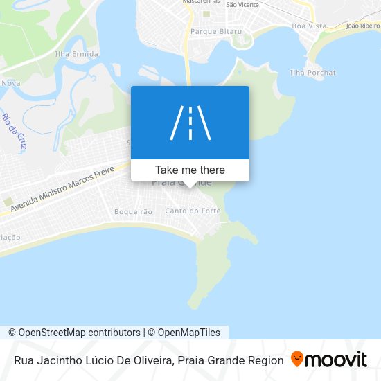 Rua Jacintho Lúcio De Oliveira map