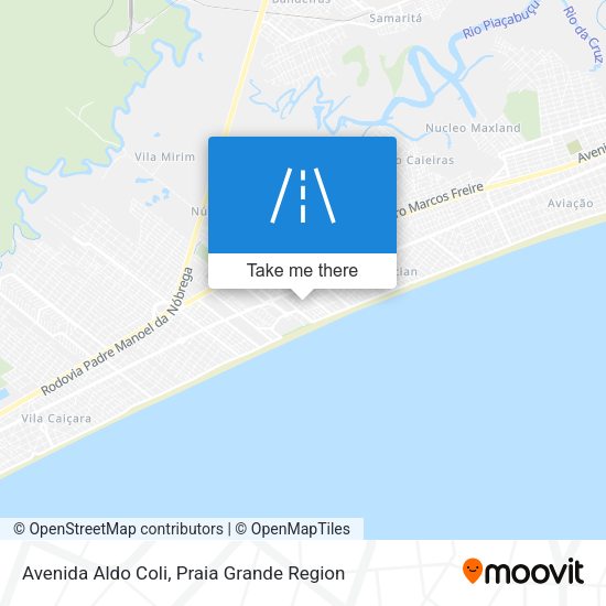 Avenida Aldo Coli map