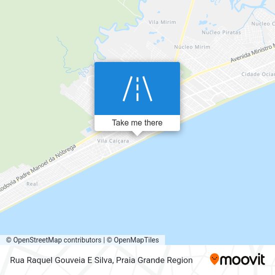 Rua Raquel Gouveia E Silva map