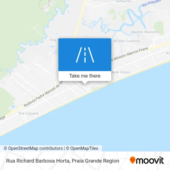 Rua Richard Barbosa Horta map