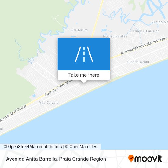 Avenida Anita Barrella map