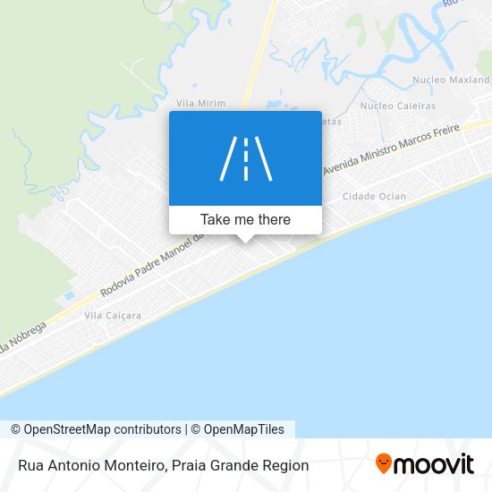Rua Antonio Monteiro map