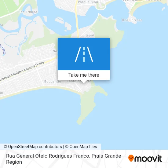 Rua General Otelo Rodrigues Franco map