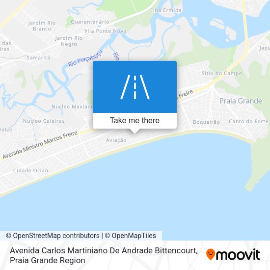 Avenida Carlos Martiniano De Andrade Bittencourt map