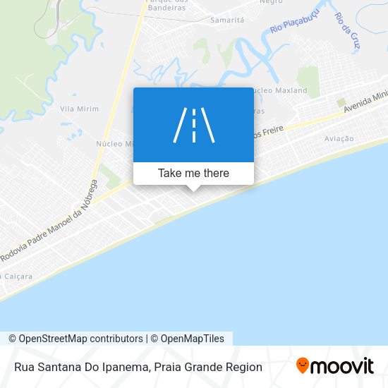 Rua Santana Do Ipanema map