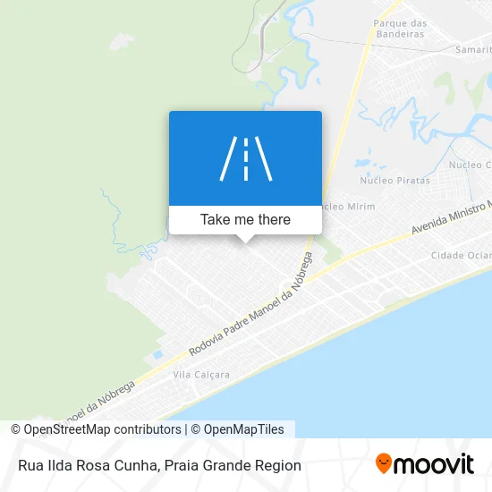 Rua Ilda Rosa Cunha map