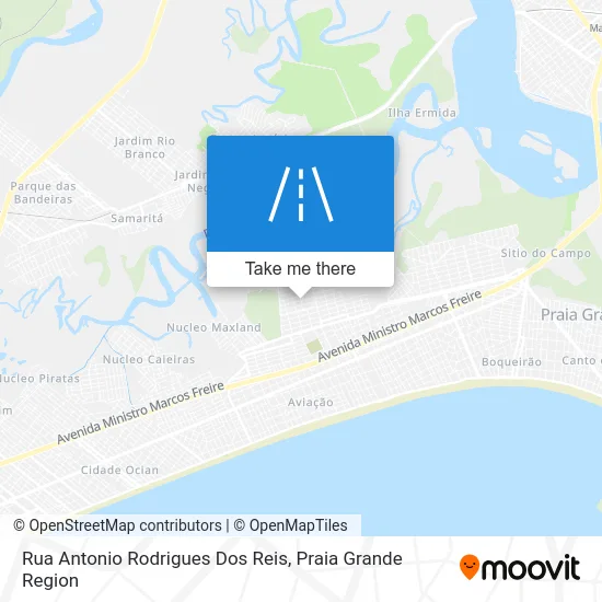 Rua Antonio Rodrigues Dos Reis map