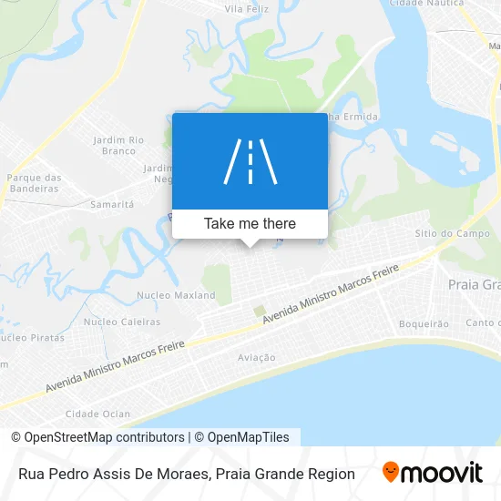 Rua Pedro Assis De Moraes map