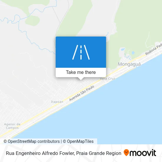 Rua Engenheiro Alfredo Fowler map