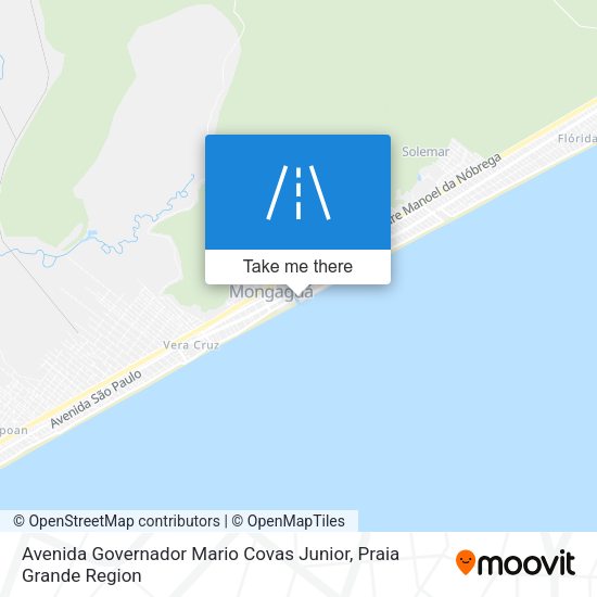 Avenida Governador Mario Covas Junior map