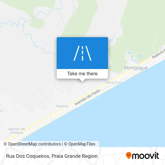 Rua Dos Coqueiros map