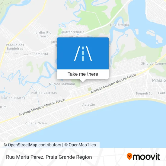Rua Maria Perez map