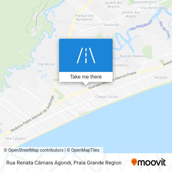 Rua Renata Câmara Agondi map