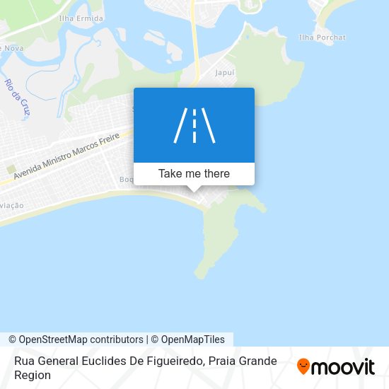 Rua General Euclides De Figueiredo map