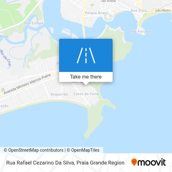 Rua Rafael Cezarino Da Silva map