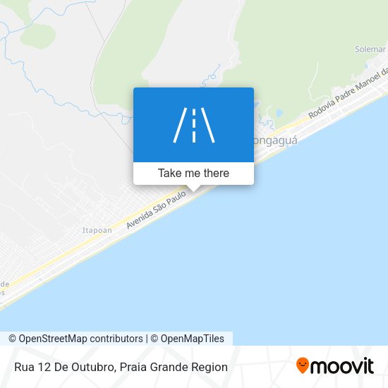 Rua 12 De Outubro map