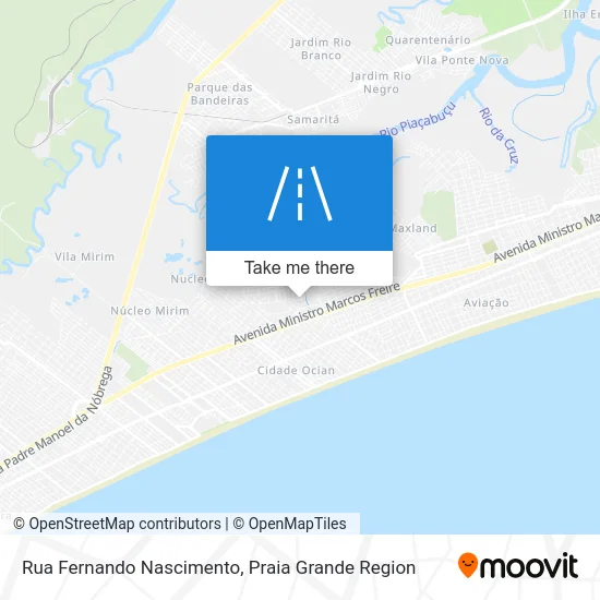Rua Fernando Nascimento map