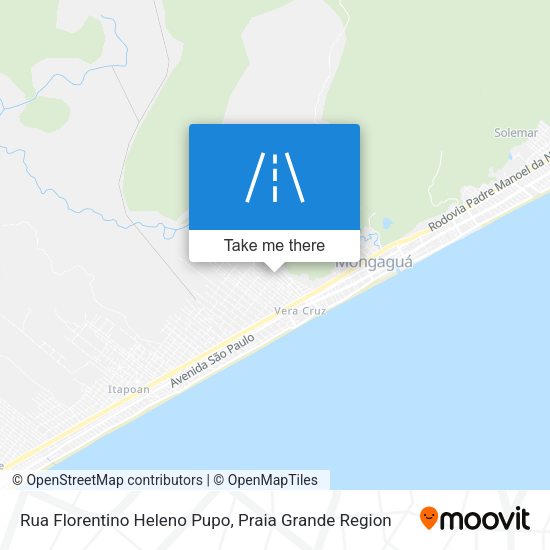 Rua Florentino Heleno Pupo map