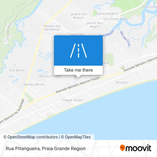 Rua Pitangueira map