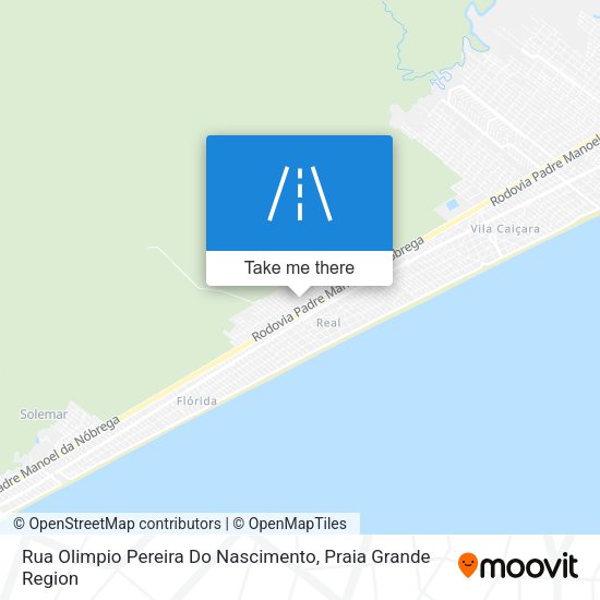 Rua Olimpio Pereira Do Nascimento map